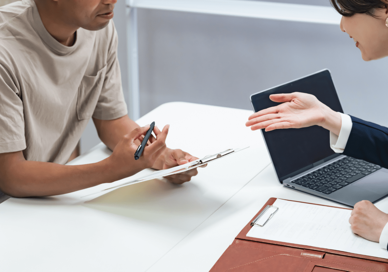 打ち合わせ中の様子